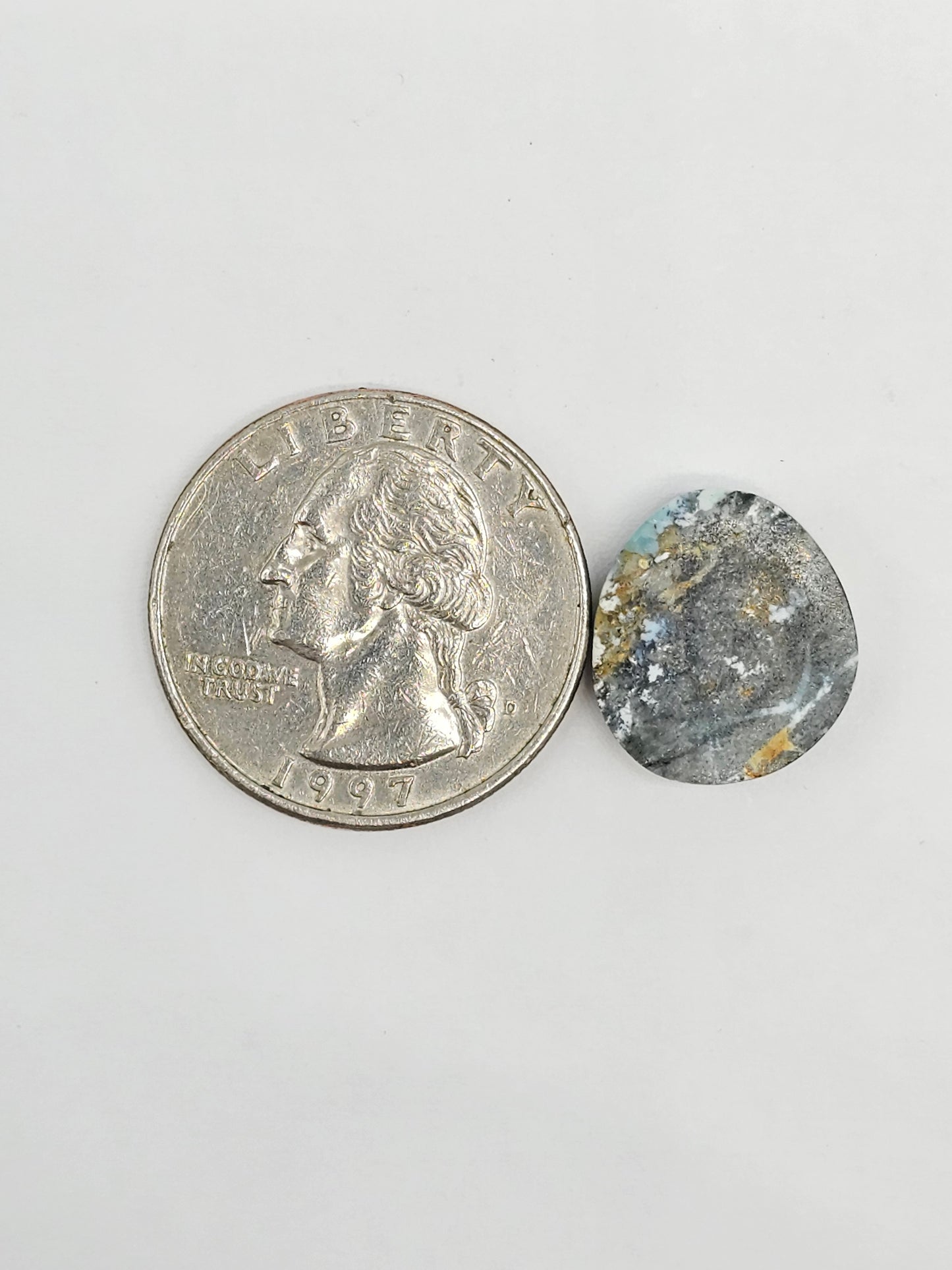 Dark Moon Variscite Cabochon