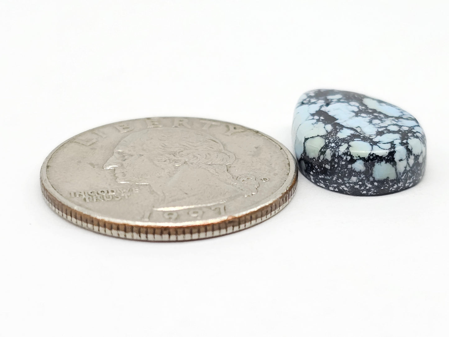 Dark Moon Variscite Cabochon