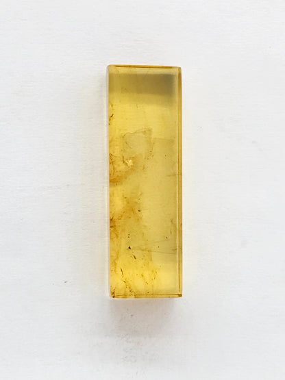 Amber Rectangle Cabochon