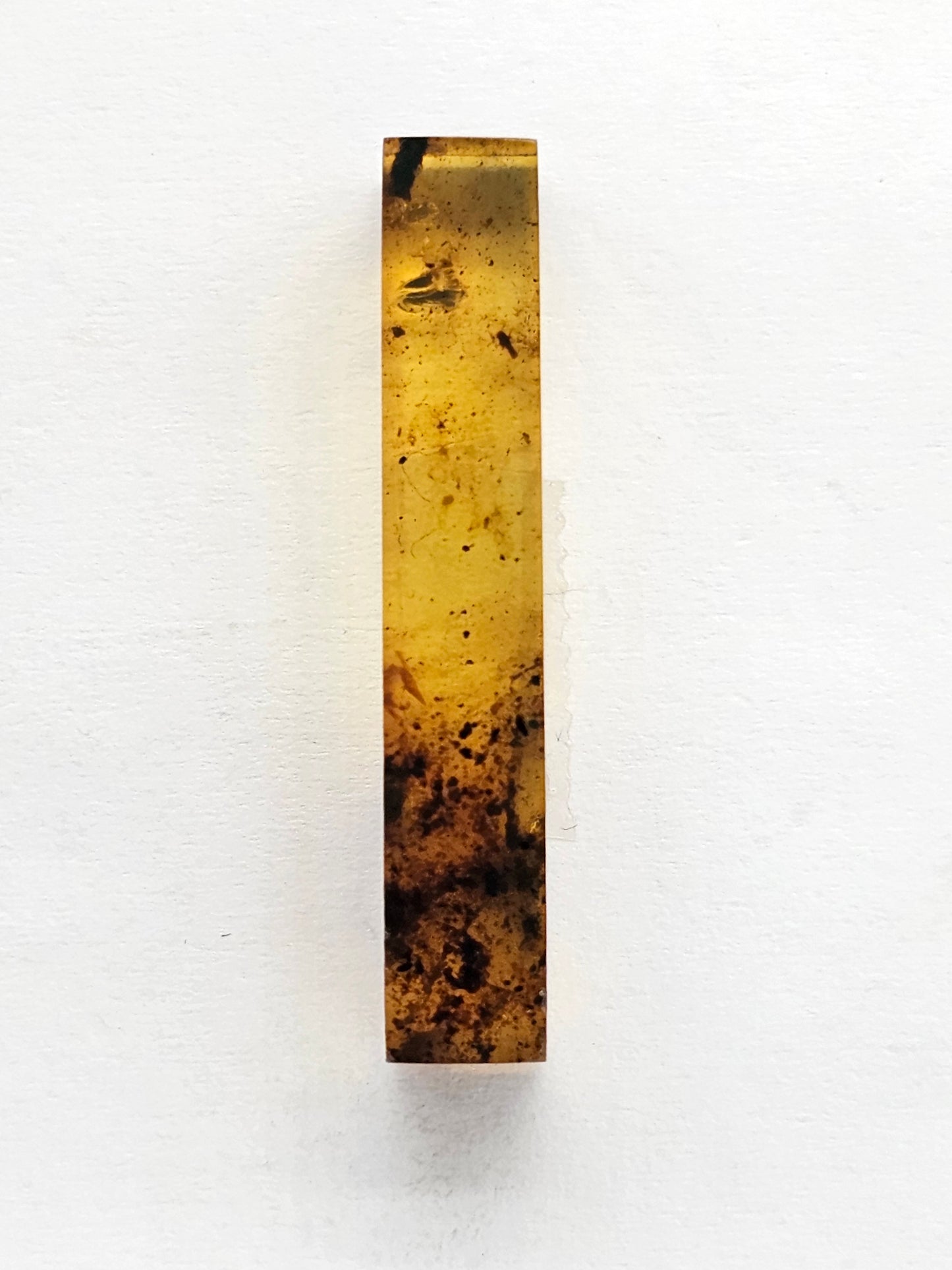 Amber Rectangle Cabochon