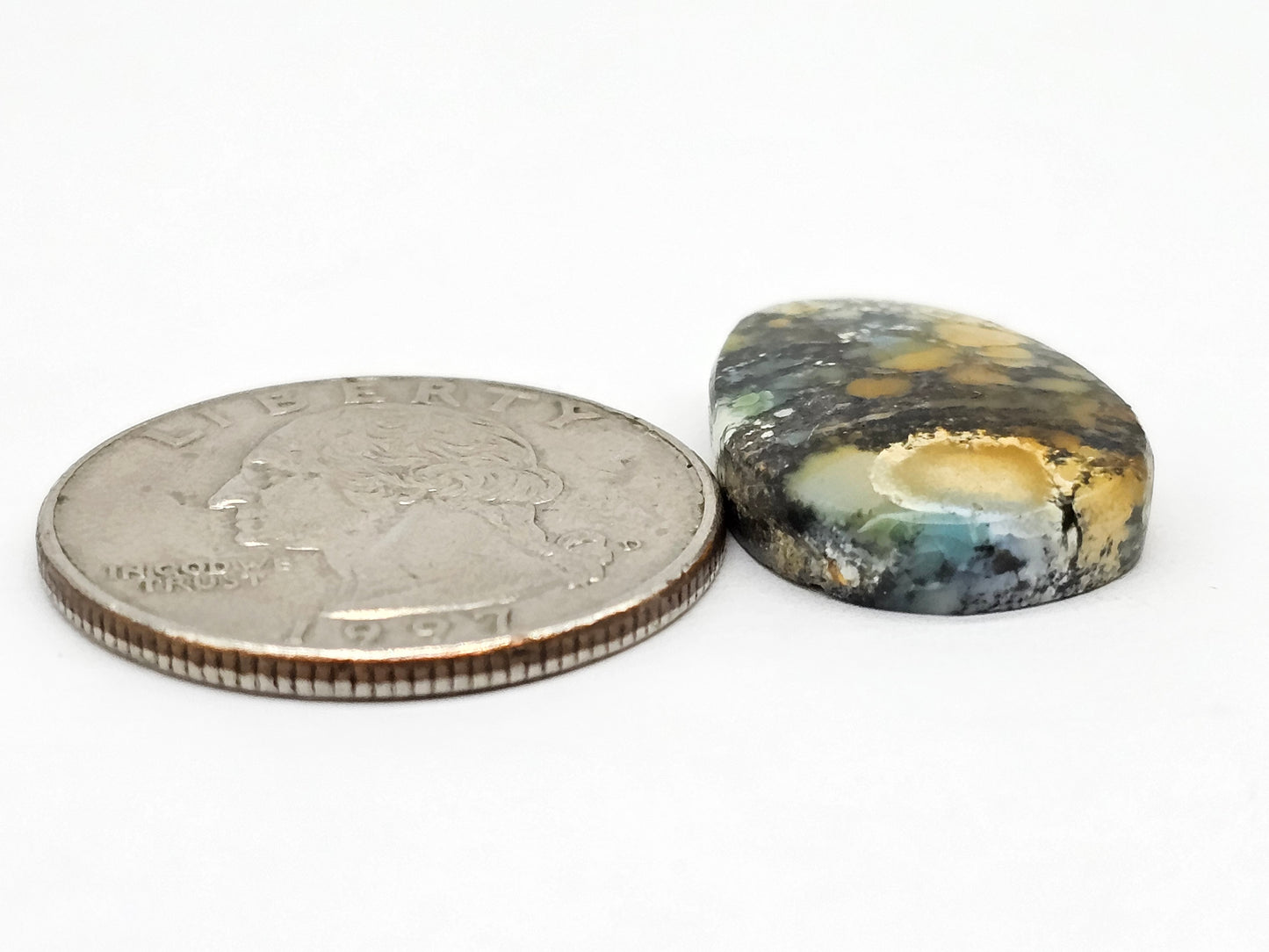 Dark Moon Variscite Cabochon