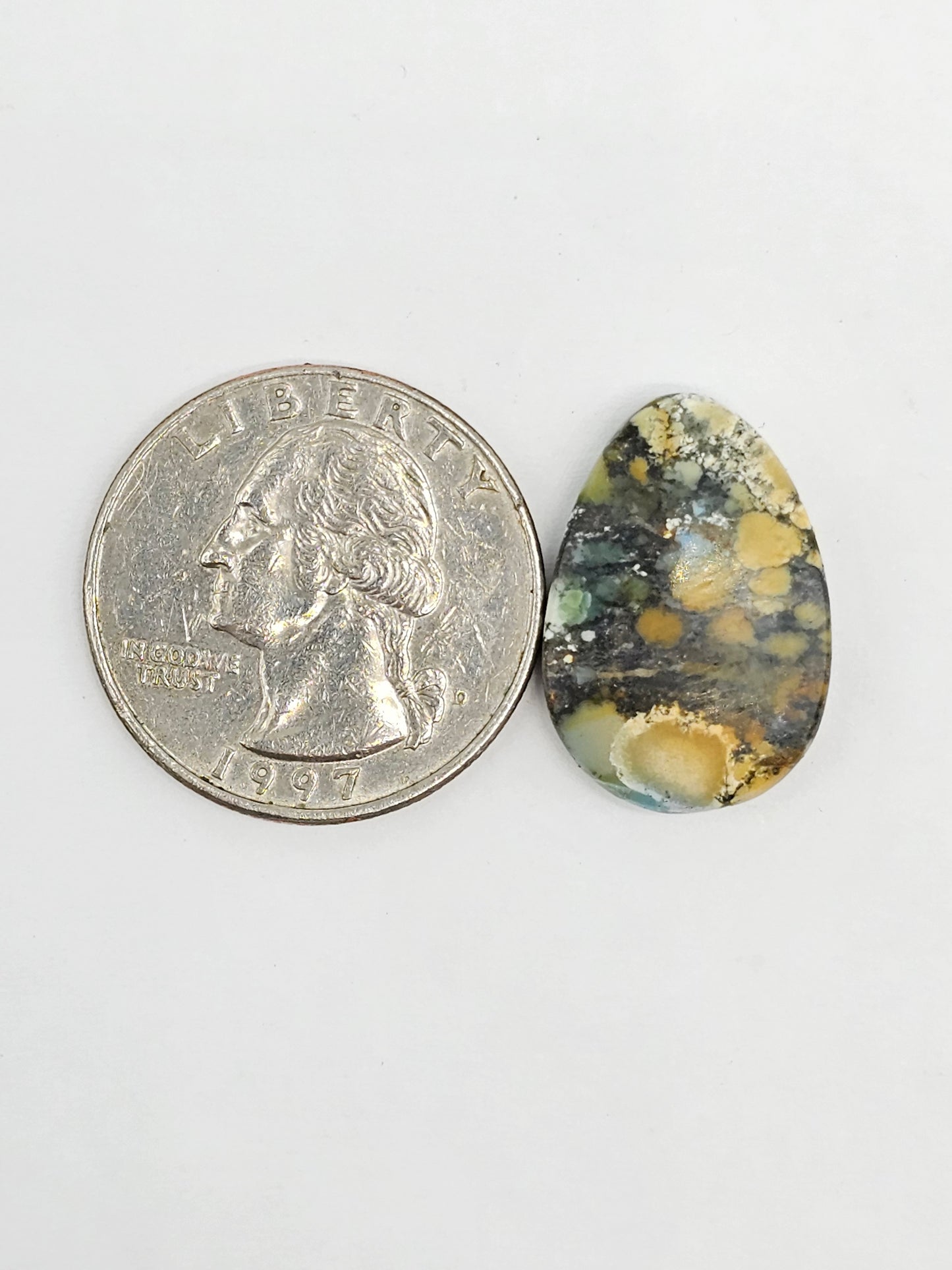 Dark Moon Variscite Cabochon