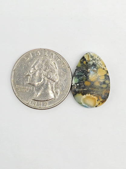 Dark Moon Variscite Cabochon