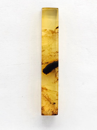 Amber Rectangle Cabochon