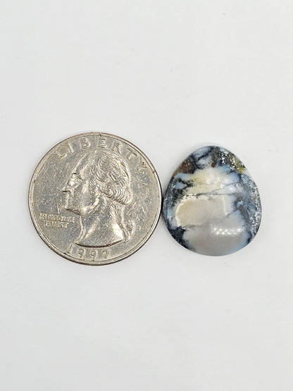 Dark Moon Variscite Cabochon