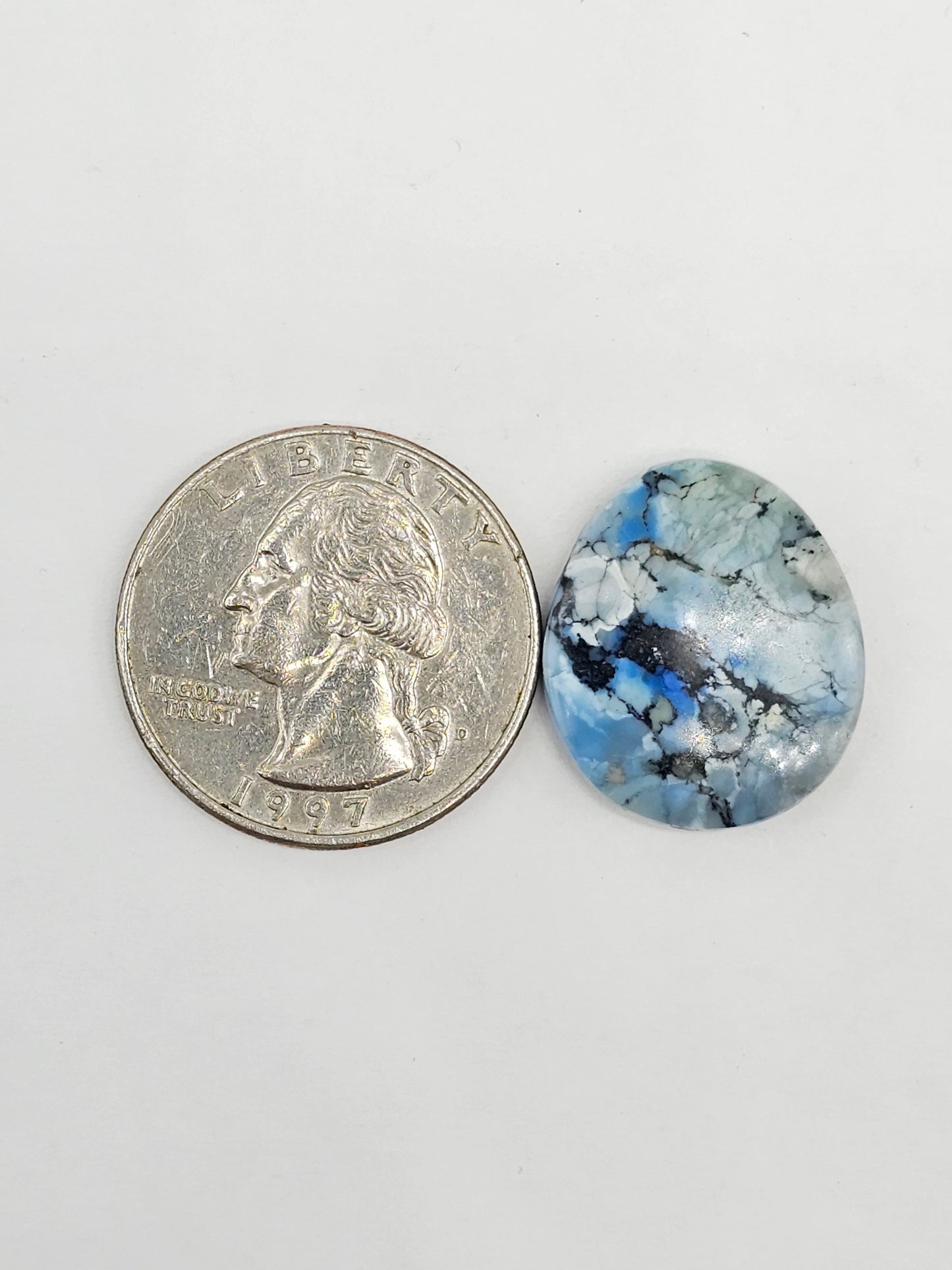 Dark Moon Variscite Cabochon