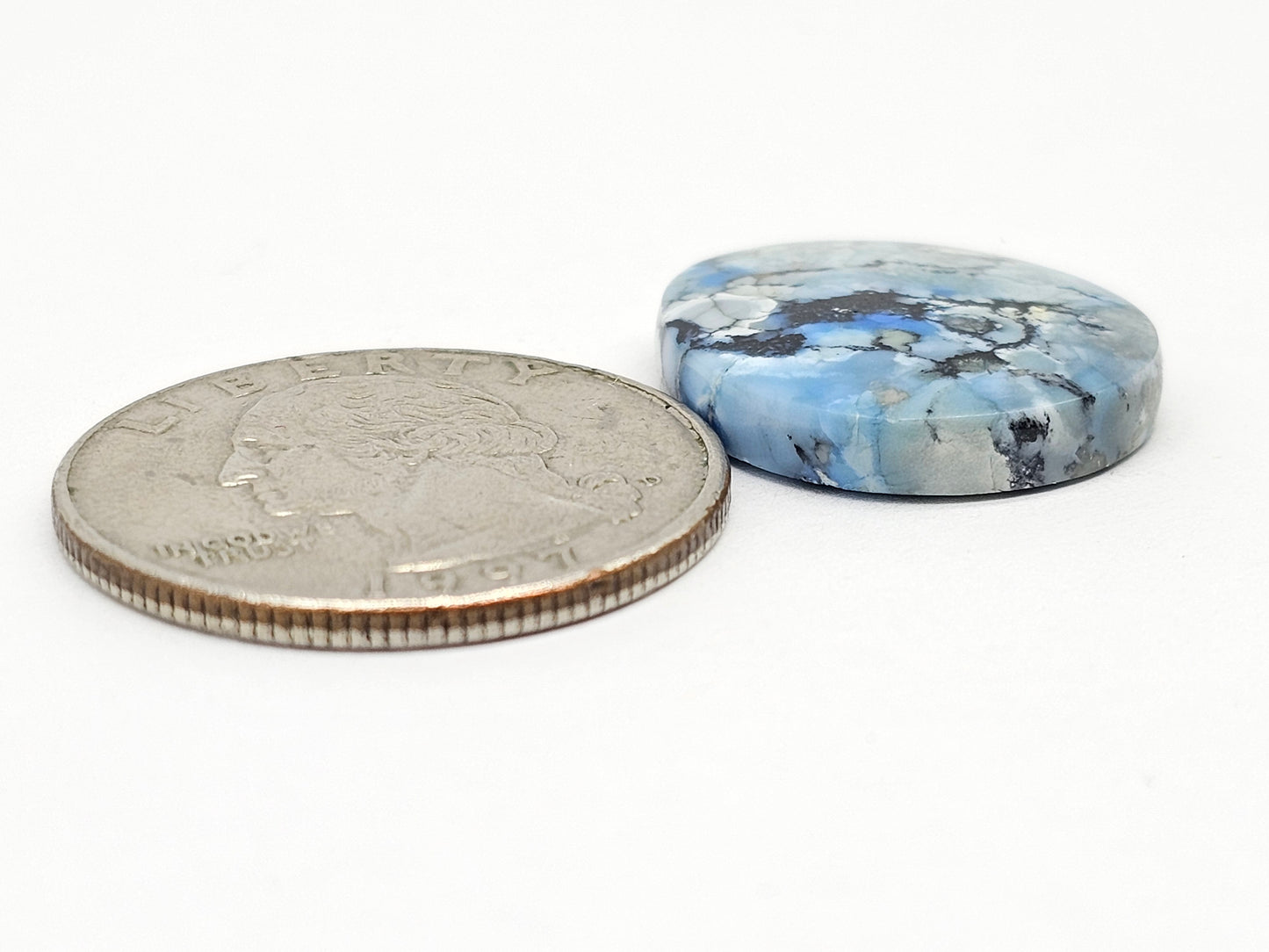 Dark Moon Variscite Cabochon