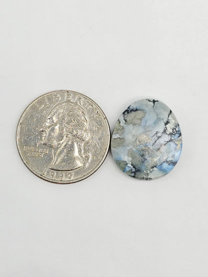 Dark Moon Variscite Cabochon