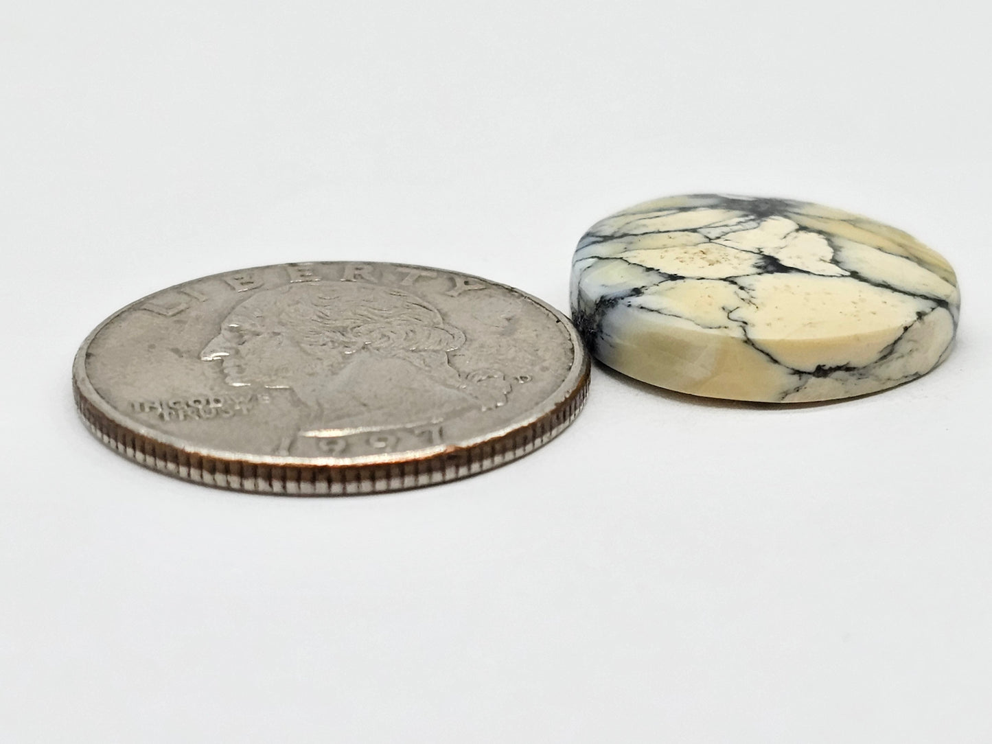 Dark Moon Variscite Cabochon