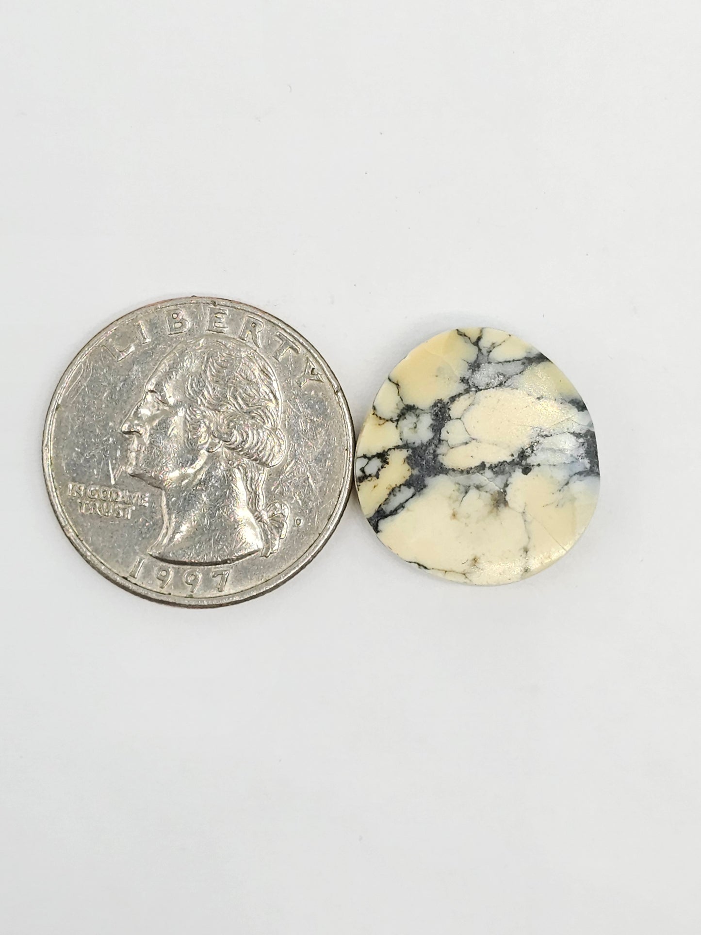 Dark Moon Variscite Cabochon