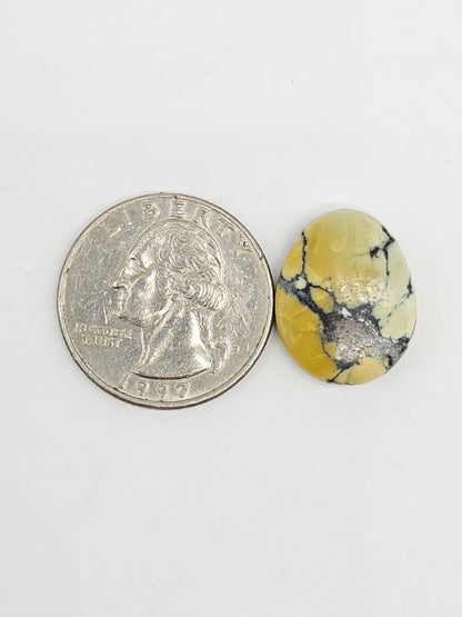 Dark Moon Variscite Cabochon