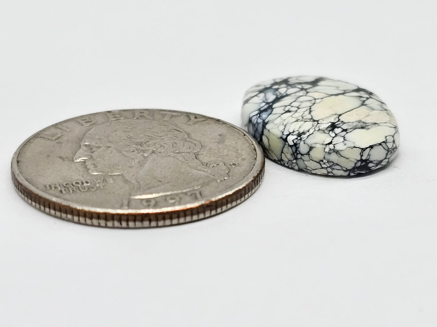 Dark Moon Variscite Cabochon