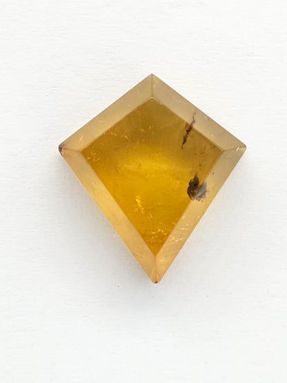 Amber Geometric Cabochon
