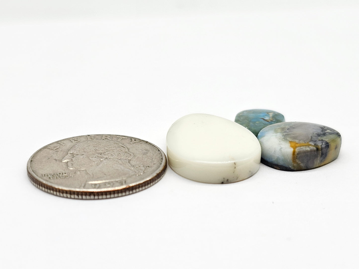 Dark Moon Variscite Cabochon Lot
