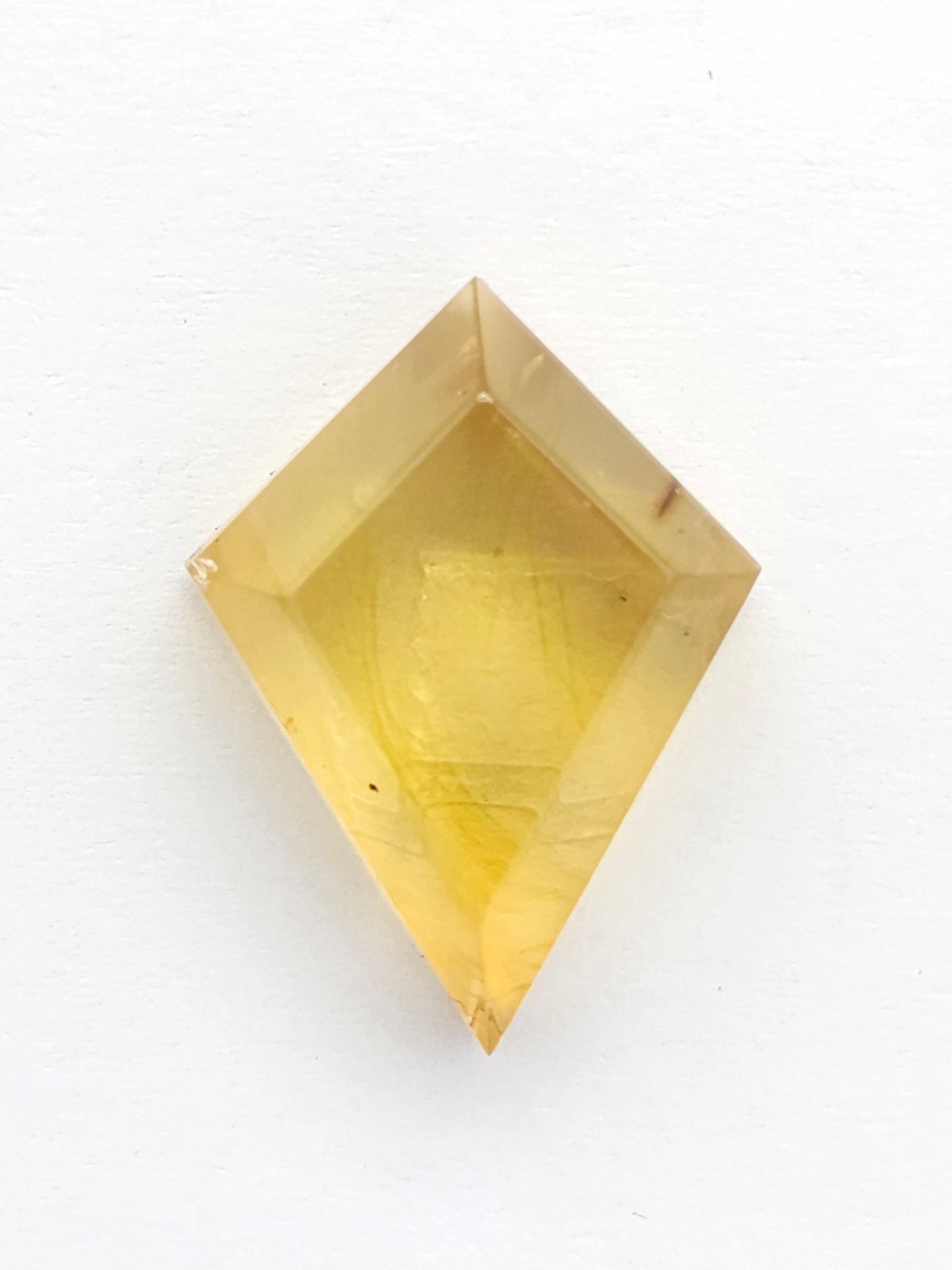 Amber Geometric Cabochon