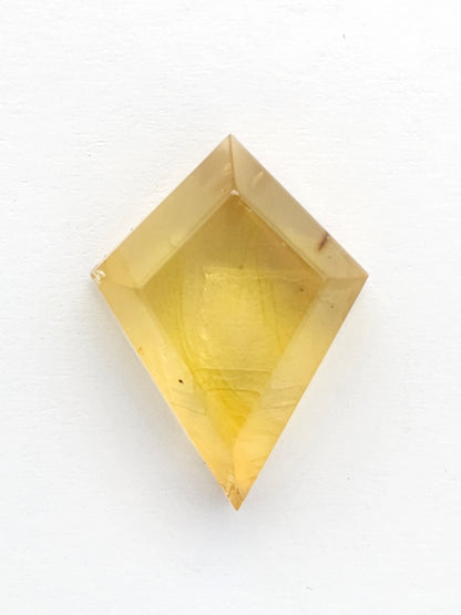 Amber Geometric Cabochon