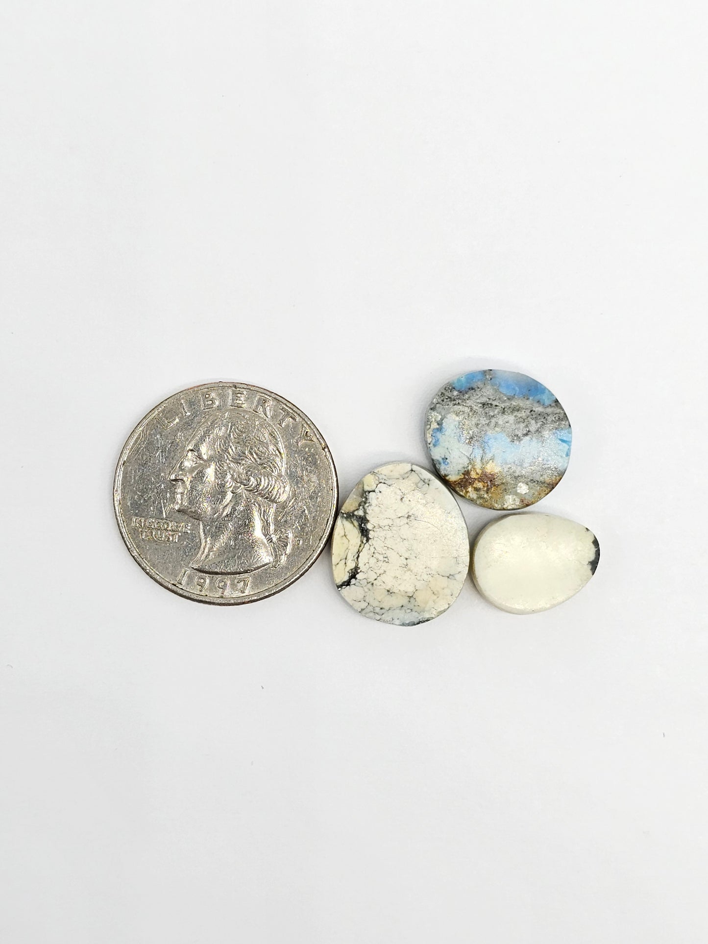Dark Moon Variscite Cabochon Lot