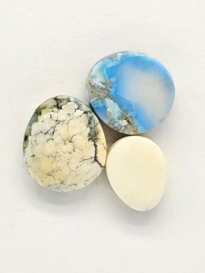 Dark Moon Variscite Cabochon Lot