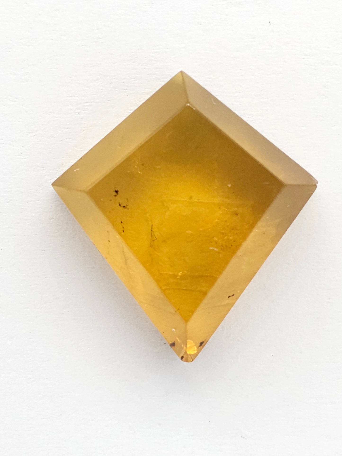 Amber Geometric Cabochon