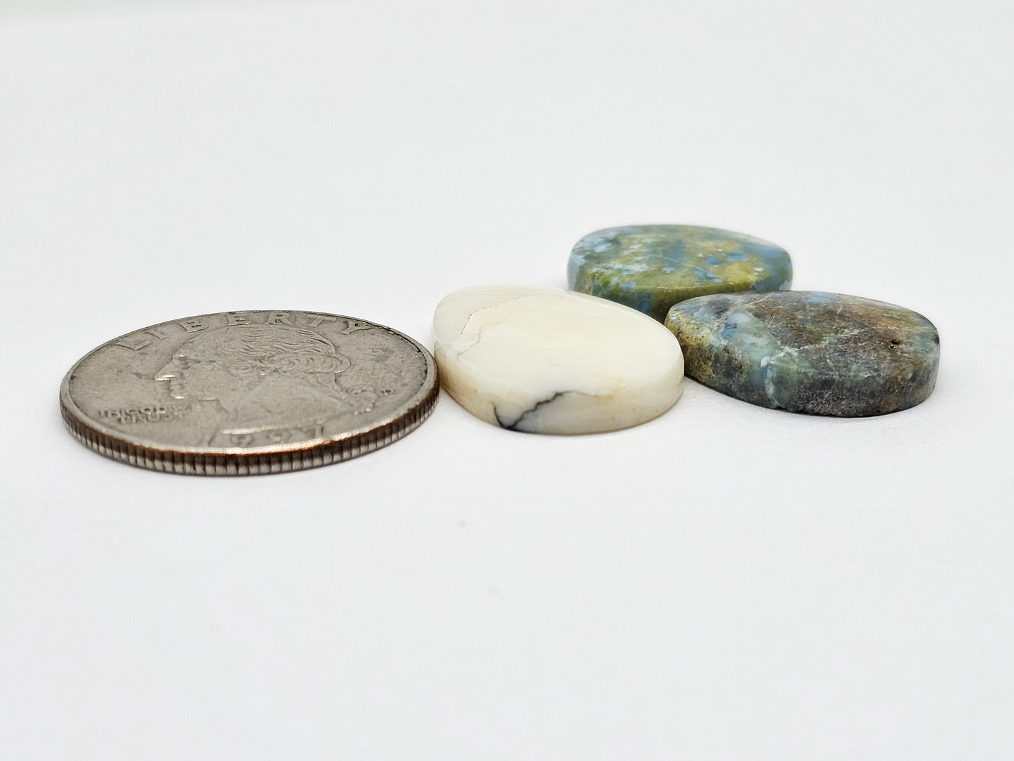 Dark Moon Variscite Cabochon Lot