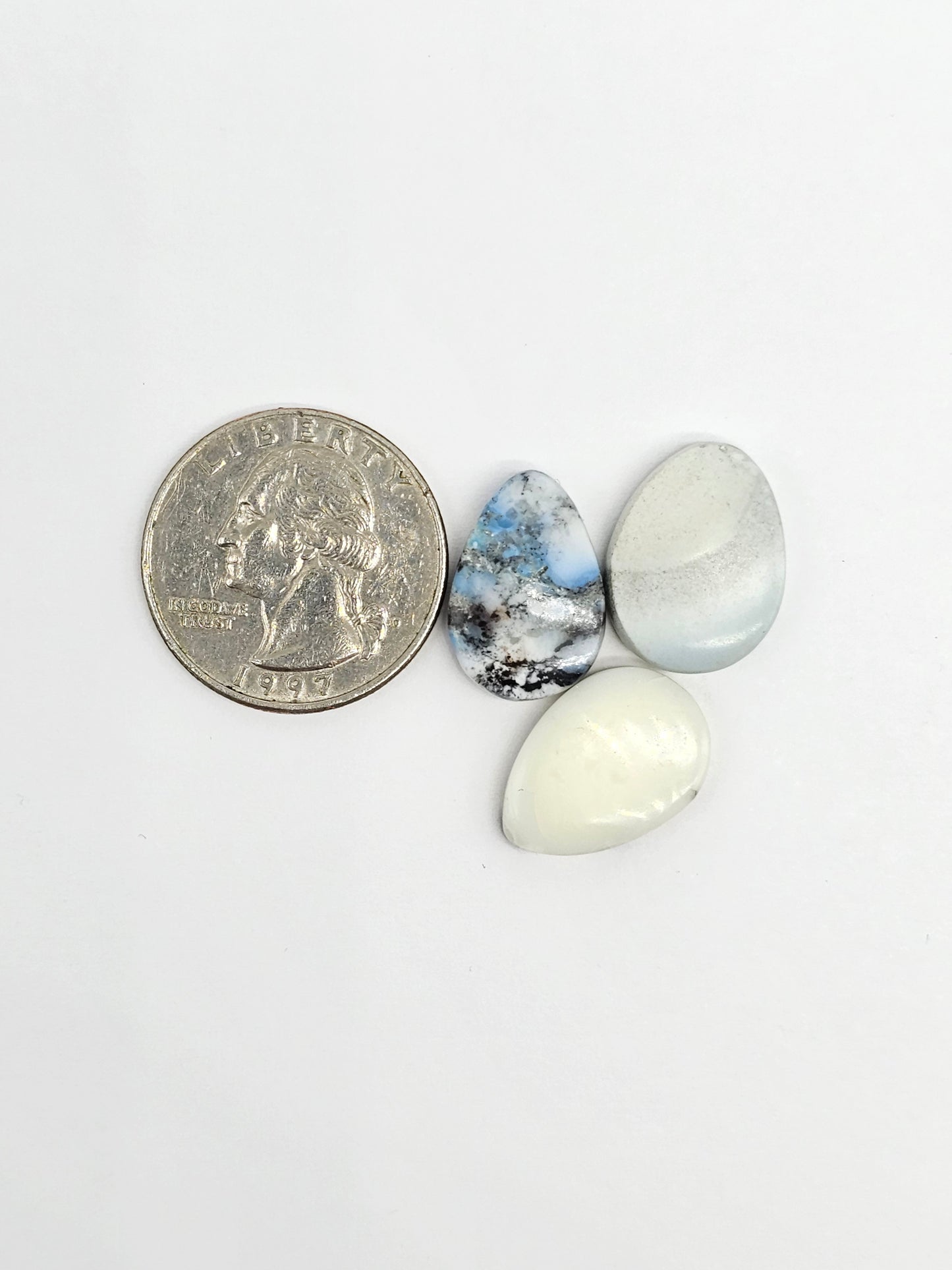 Dark Moon Variscite Cabochon Lot
