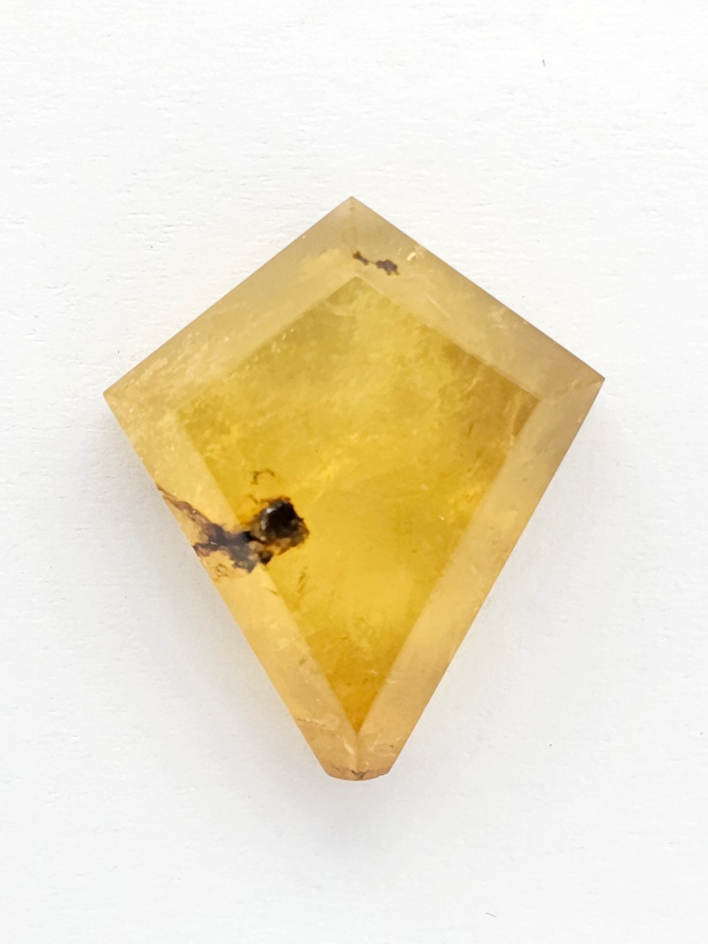 Amber Geometric Cabochon