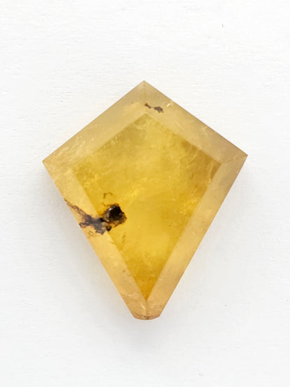 Amber Geometric Cabochon