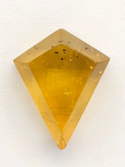 Amber Geometric Cabochon