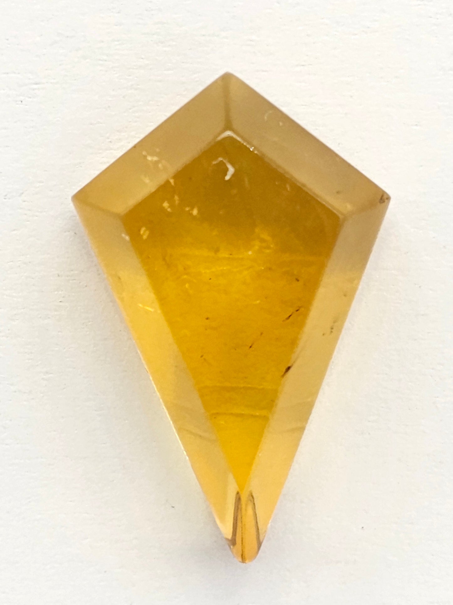 Amber Geometric Cabochon