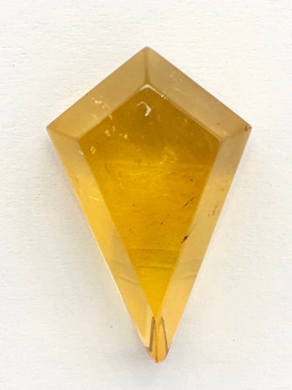 Amber Geometric Cabochon