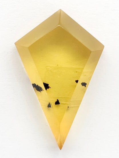 Amber Geometric Cabochon