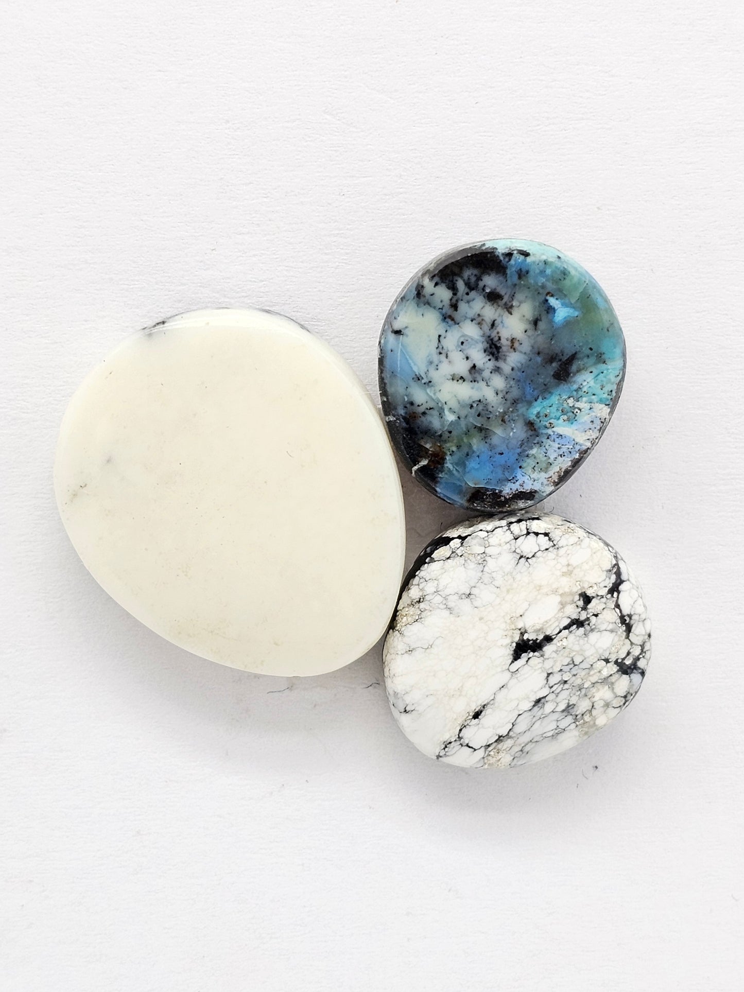 Dark Moon Variscite Cabochon Lot