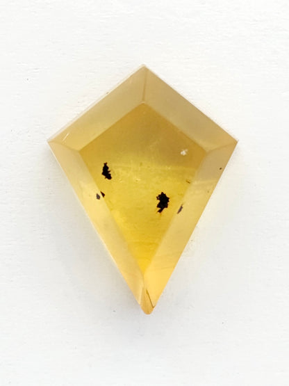 Amber Geometric Cabochon