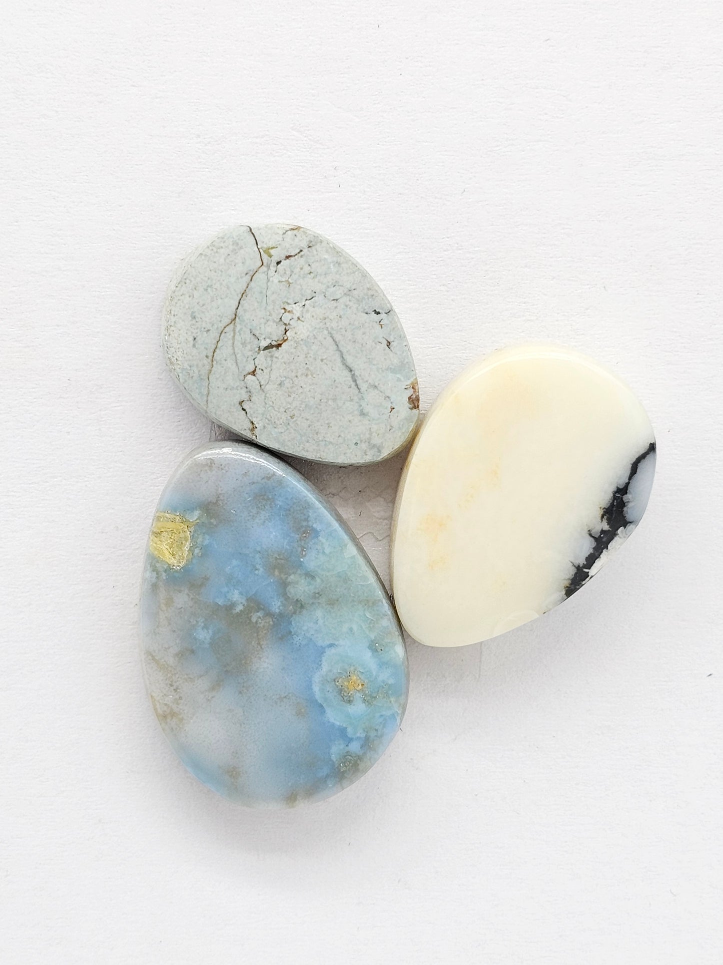 Dark Moon Variscite Cabochon Lot