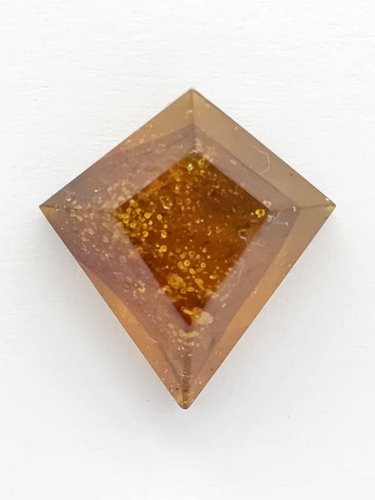 Amber Geometric Cabochon
