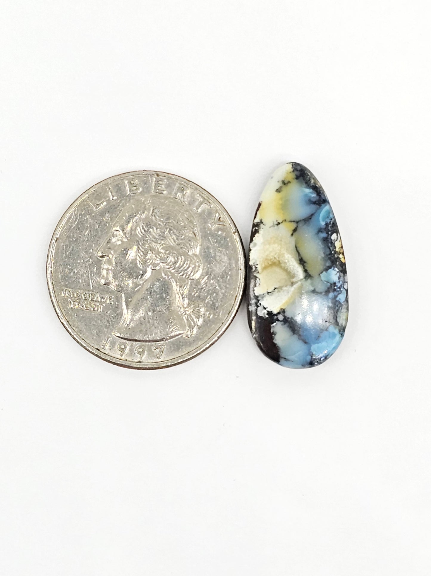 Dark Moon Variscite Cabochon
