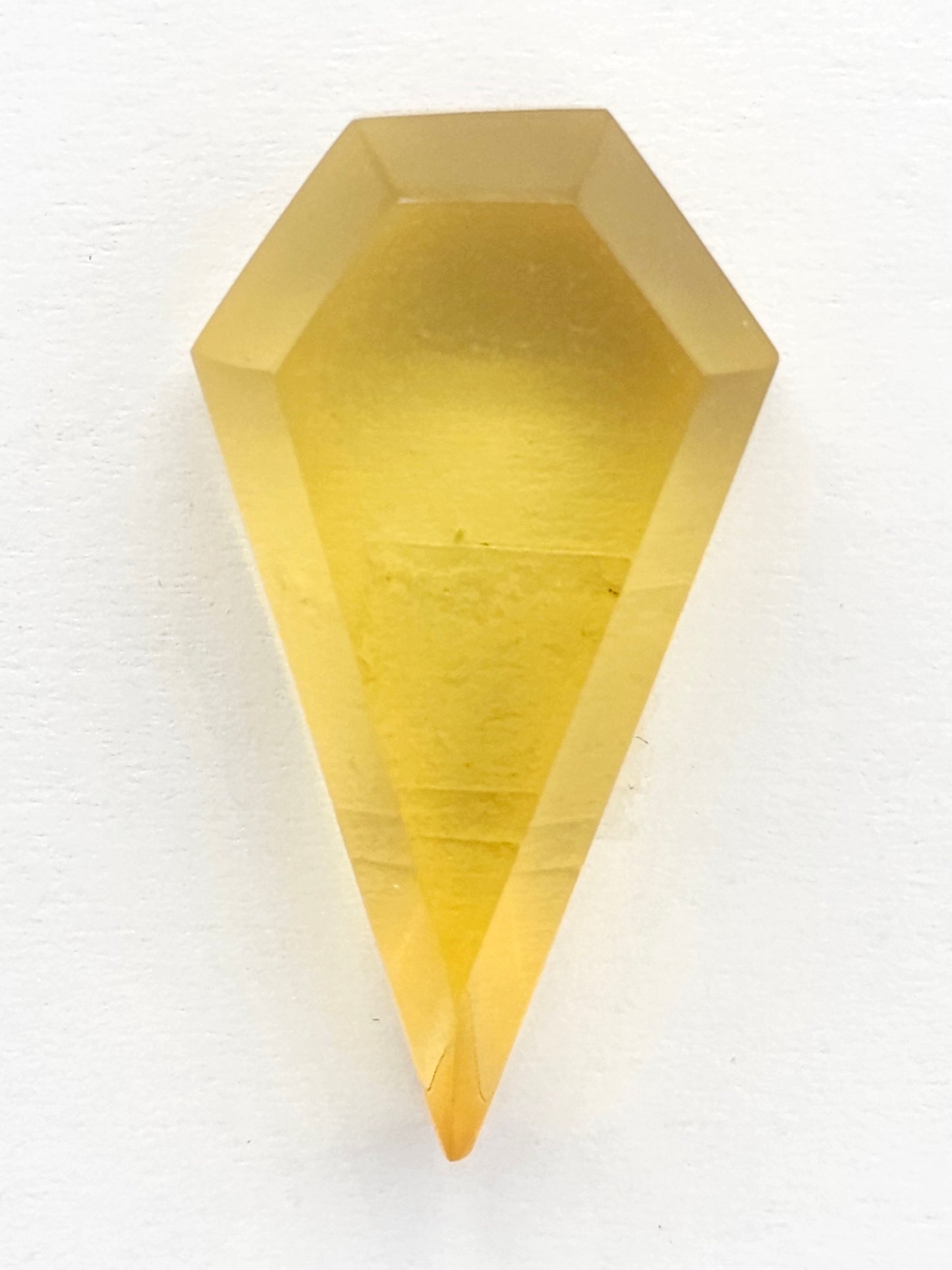 Amber Geometric Cabochon