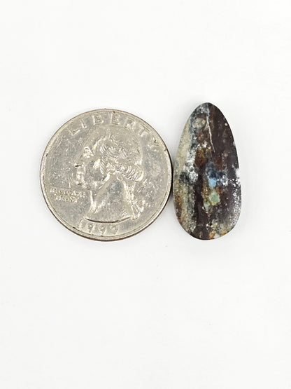 Dark Moon Variscite Cabochon
