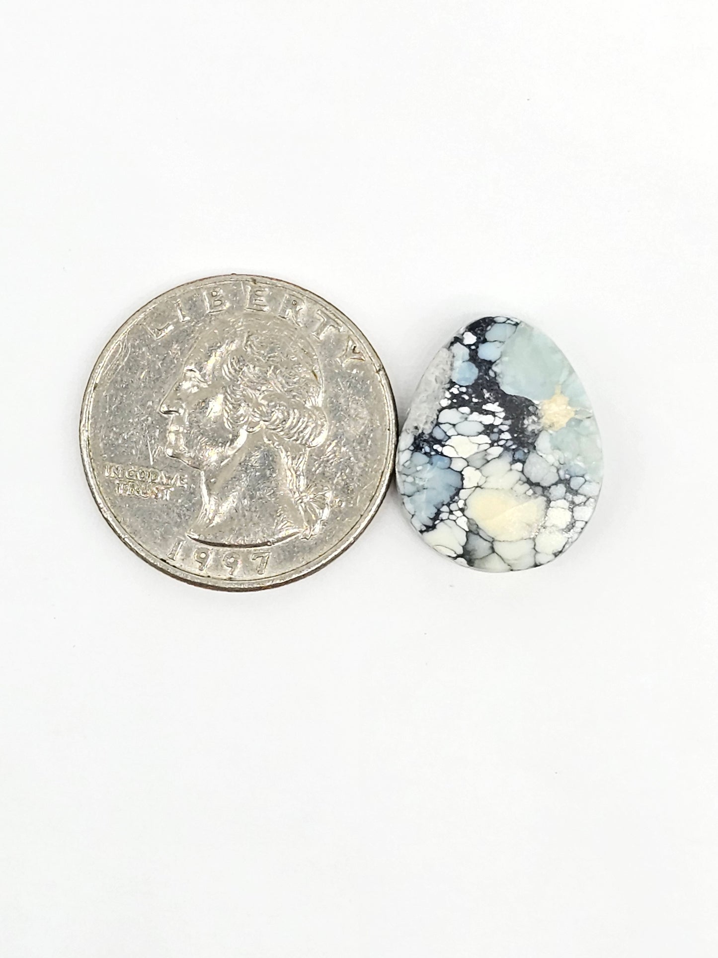 Dark Moon Variscite Cabochon