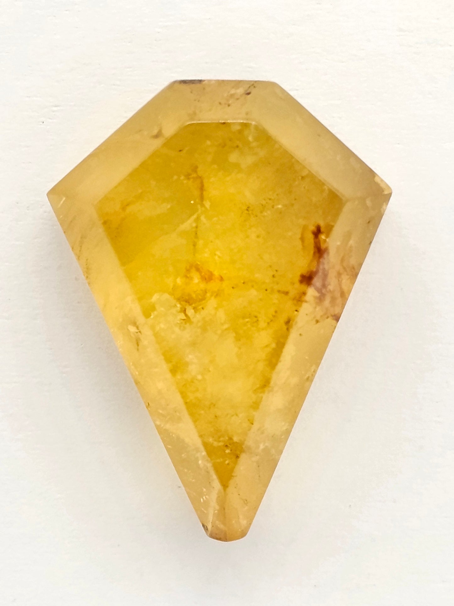 Amber Geometric Cabochon