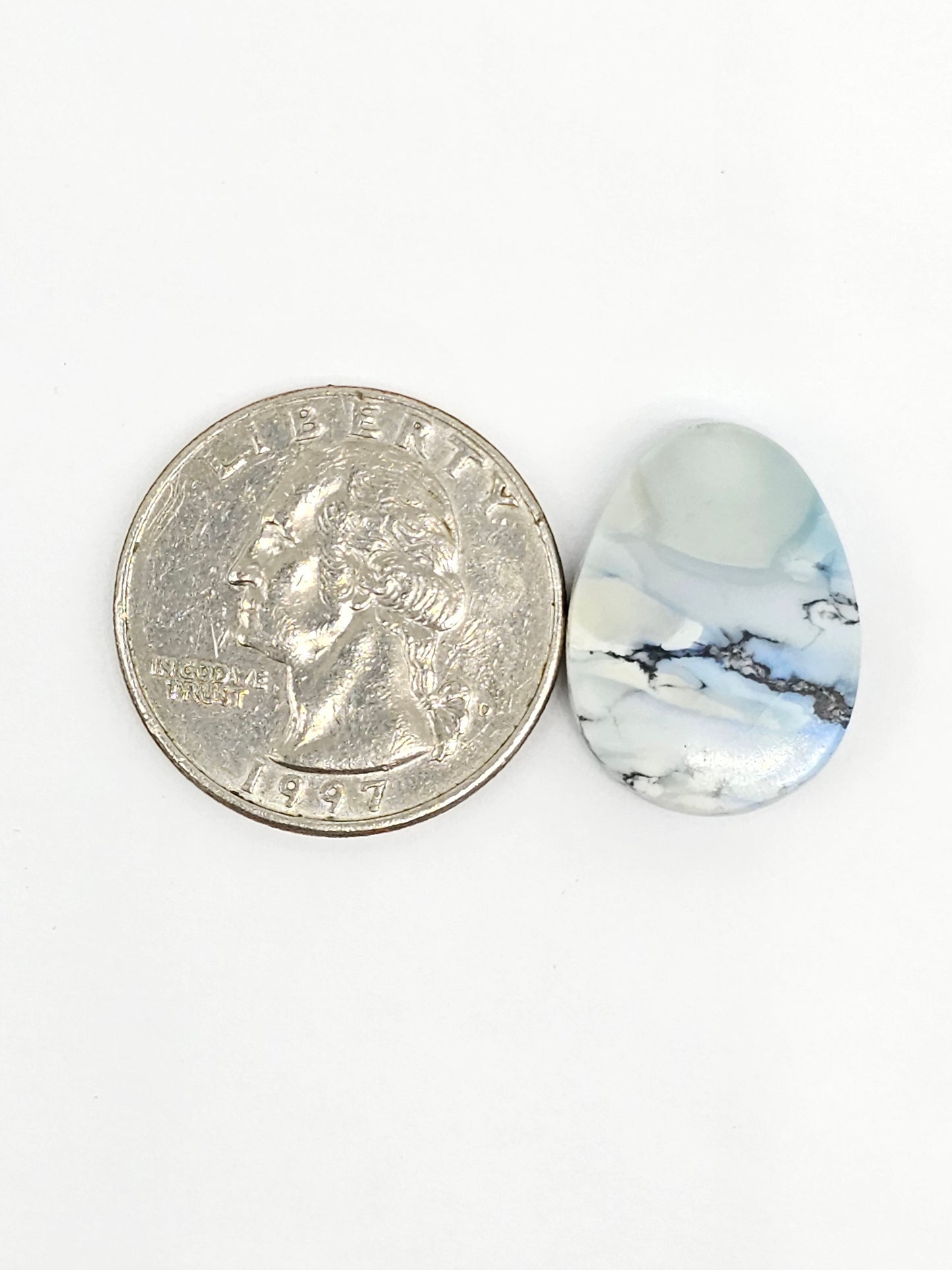 Dark Moon Variscite Cabochon