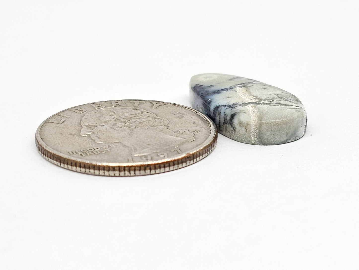 Dark Moon Variscite Cabochon