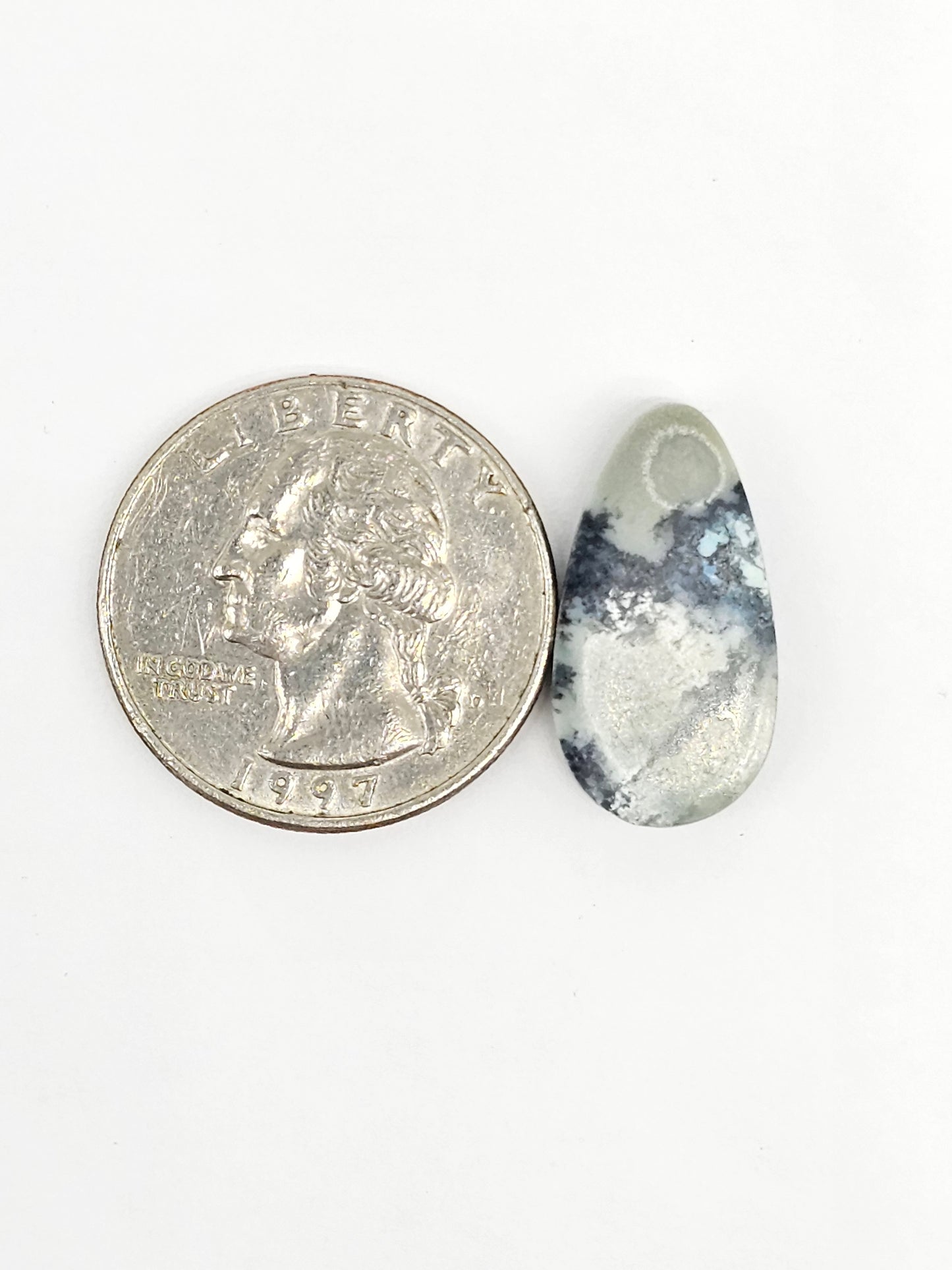 Dark Moon Variscite Cabochon
