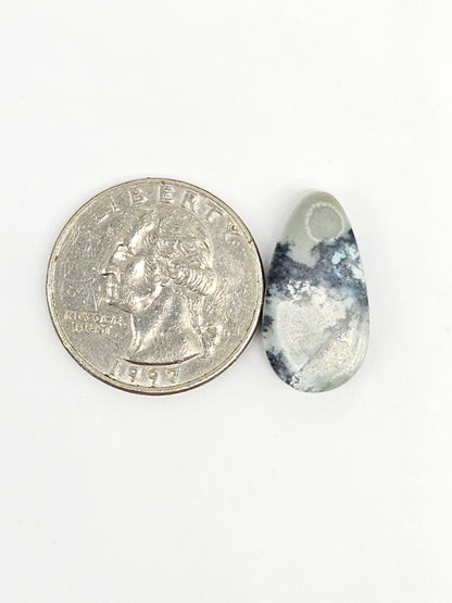 Dark Moon Variscite Cabochon