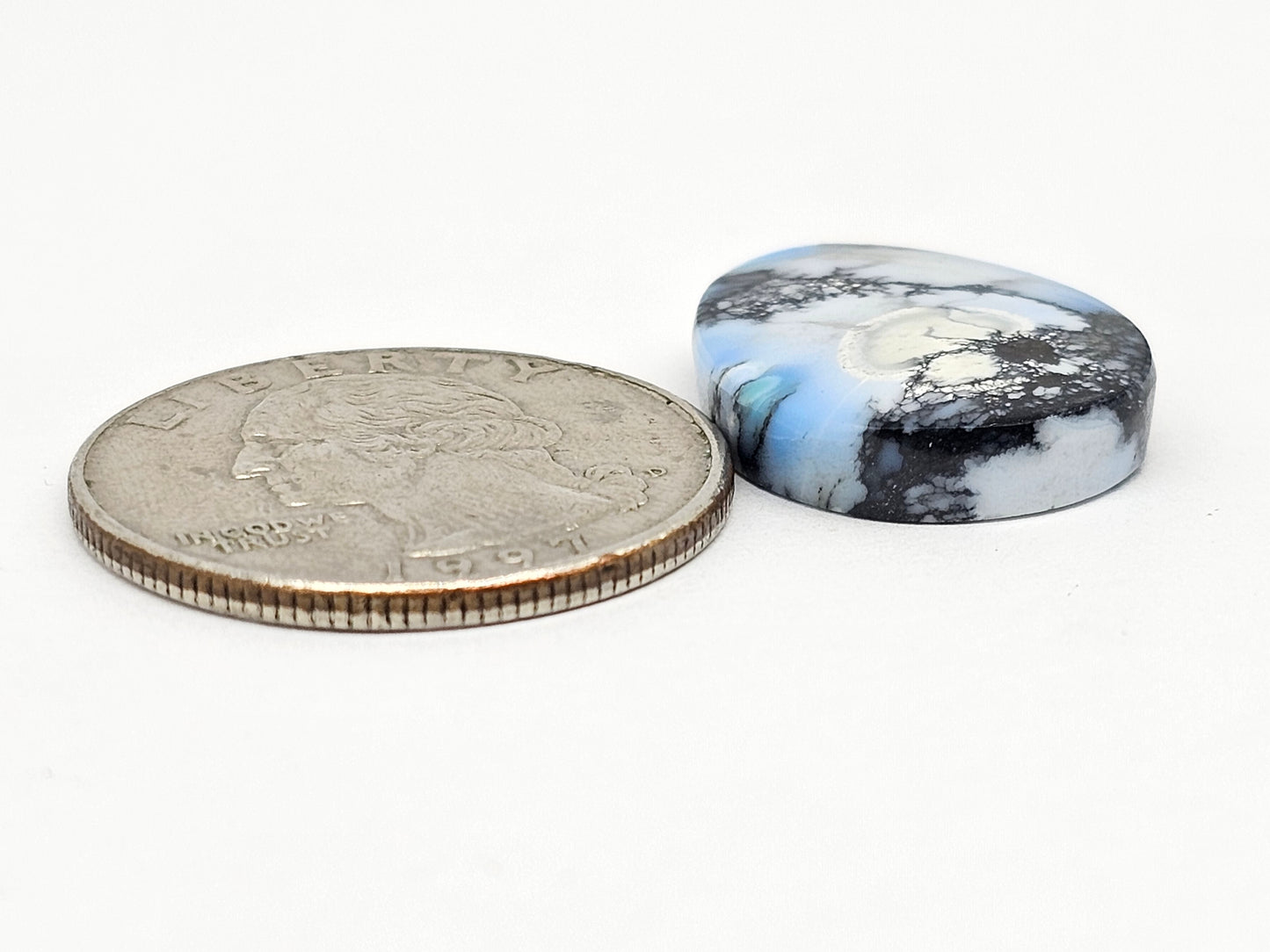 Dark Moon Variscite Cabochon