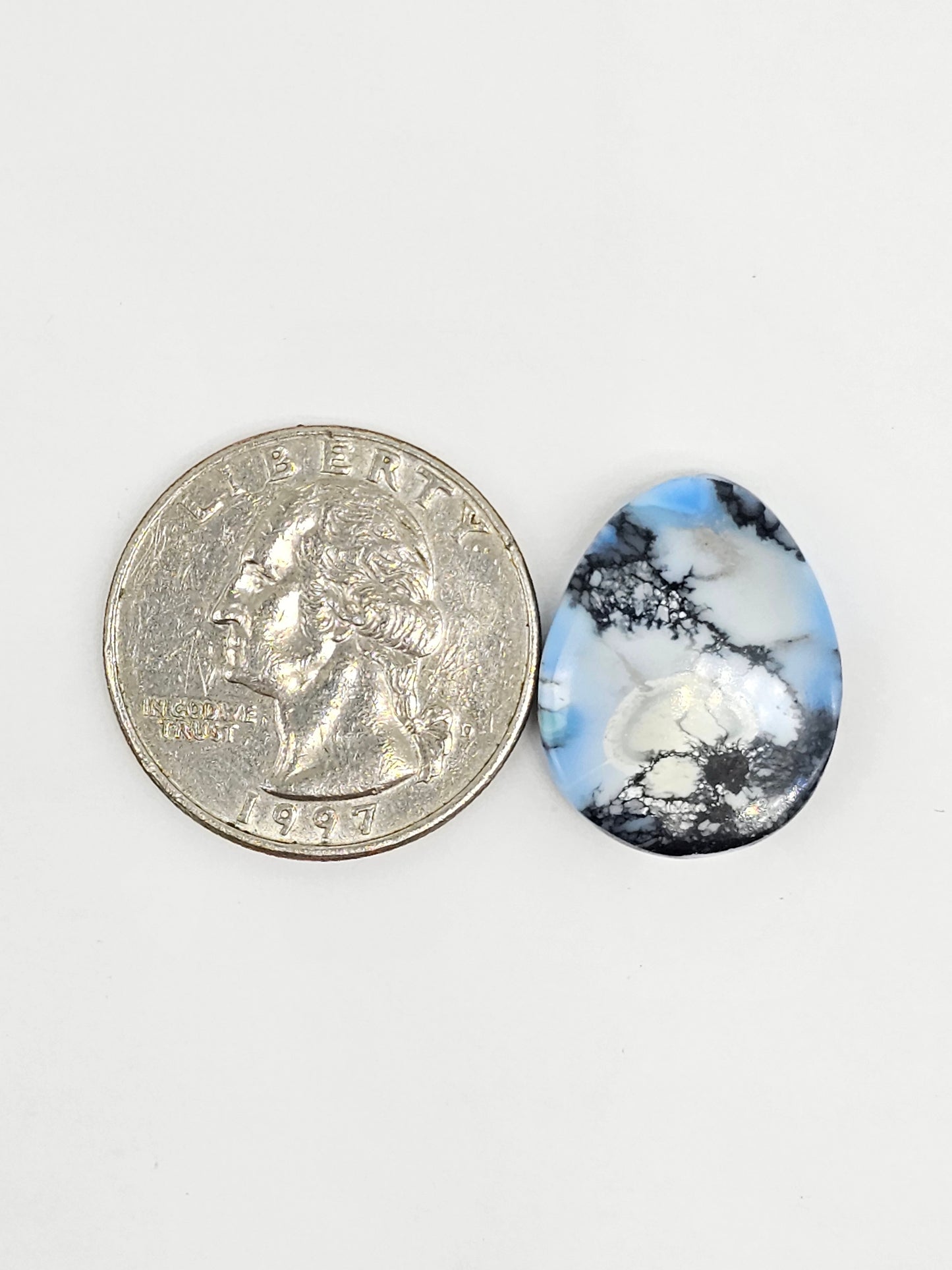 Dark Moon Variscite Cabochon
