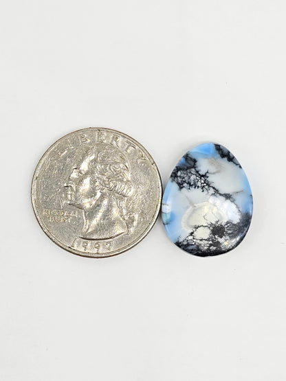 Dark Moon Variscite Cabochon