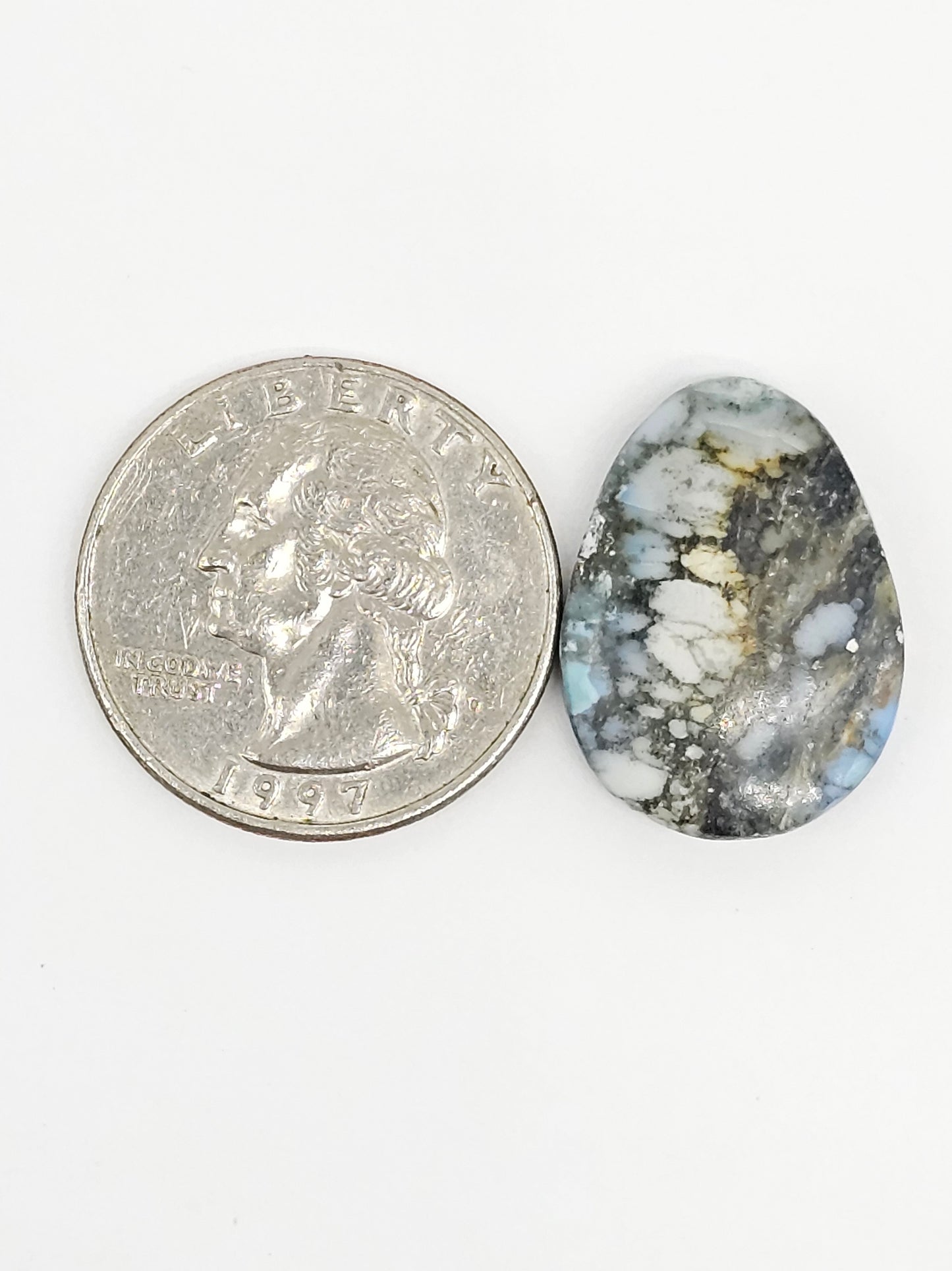 Dark Moon Variscite Cabochon