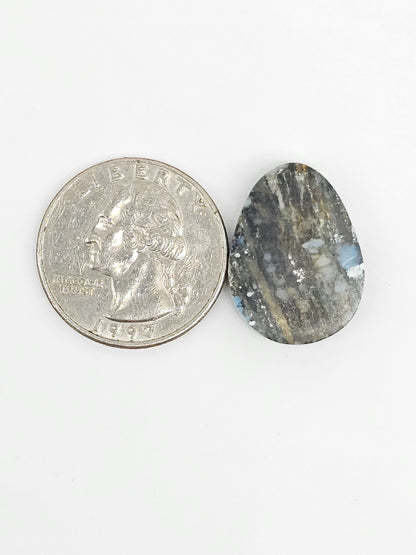 Dark Moon Variscite Cabochon