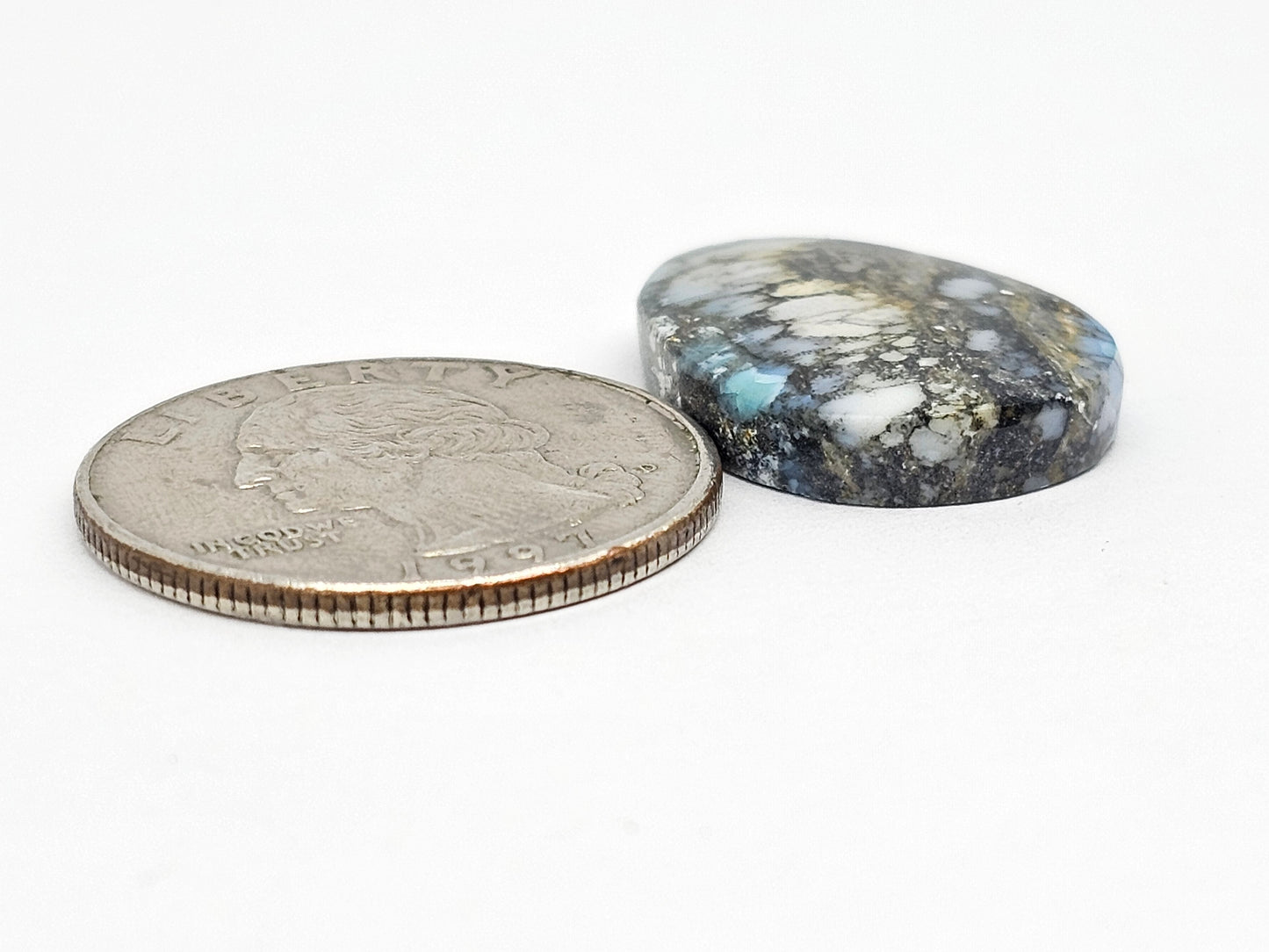 Dark Moon Variscite Cabochon